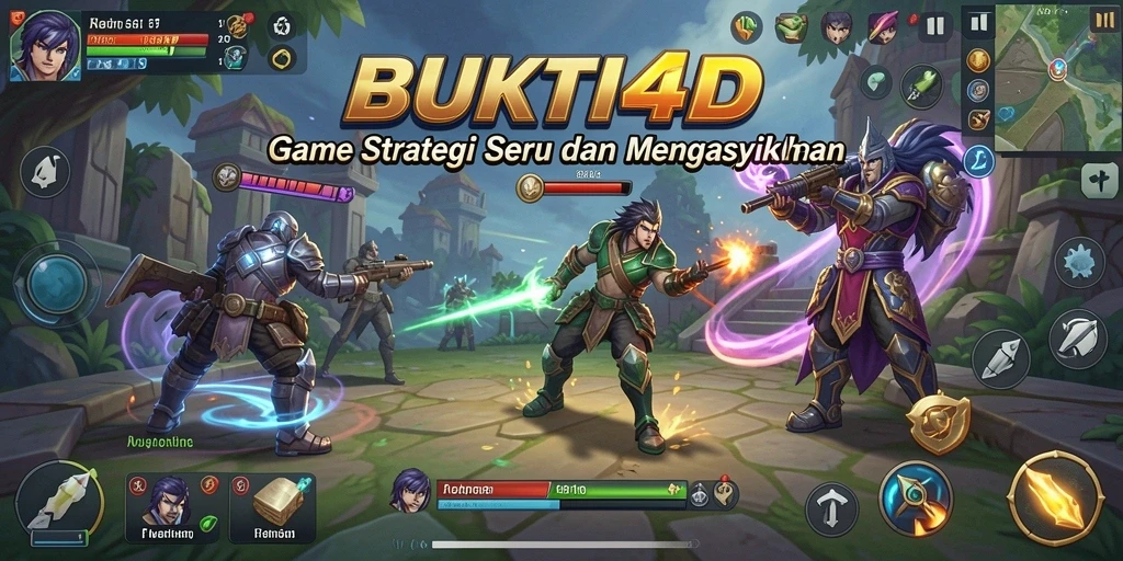 Tampilan gameplay seru dalam BUKTI4D dengan berbagai strategi.