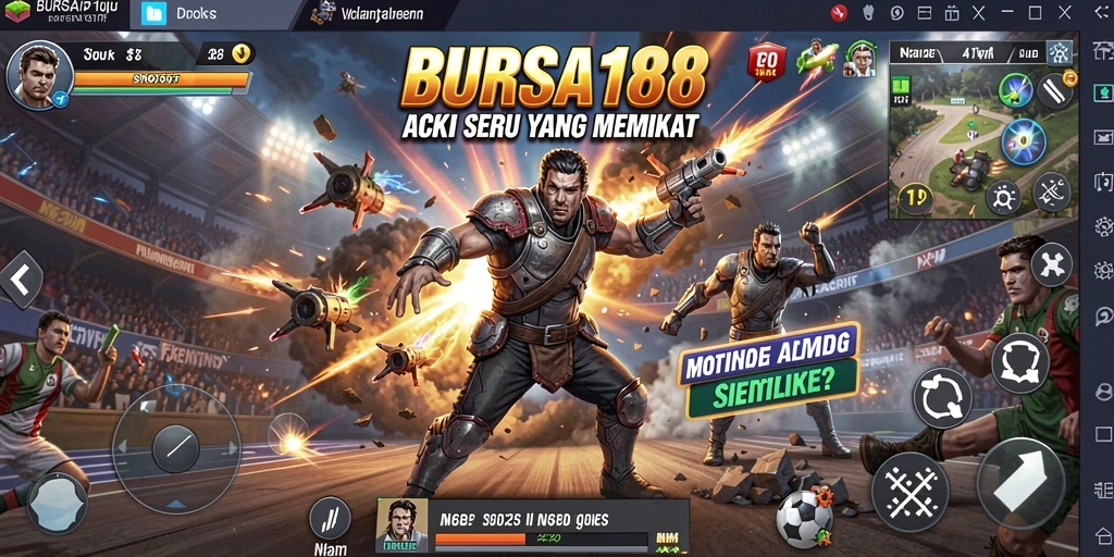 Gameplay seru dan mendebarkan di BURSA188.