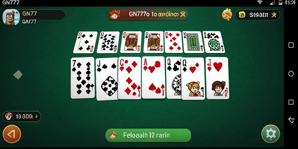 Screenshot menunjukkan pemain sedang bersaing dalam permainan Domino yang seru.