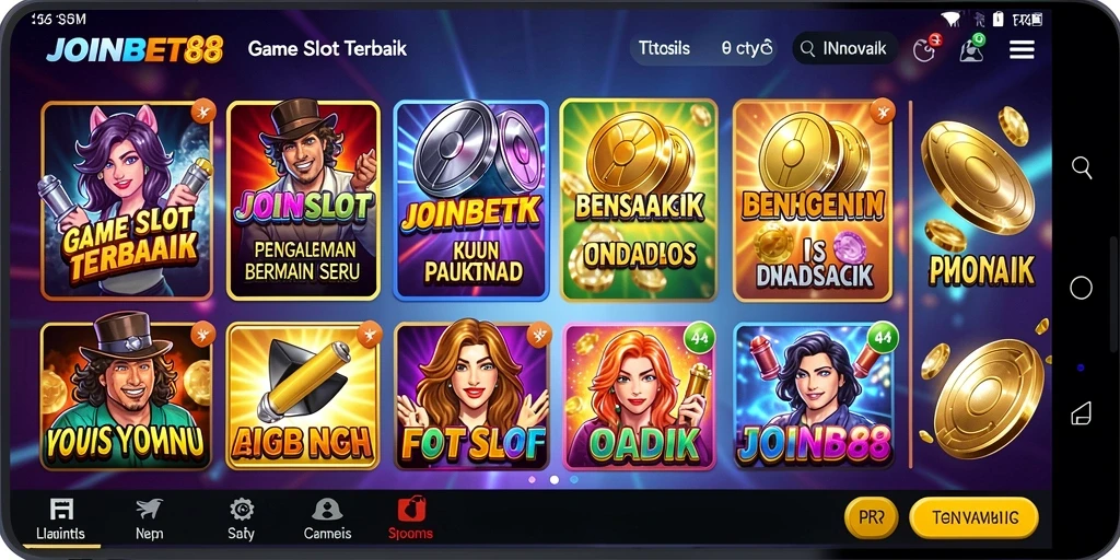 Screenshot gameplay JOINBET88 yang menampilkan slot yang menarik.
