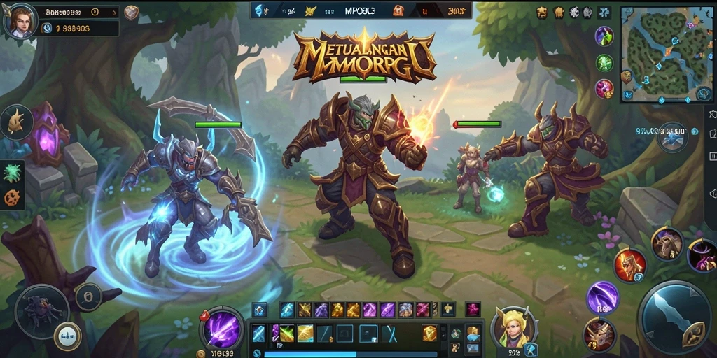 Tampilan menarik dari permainan MMORPG MPO303 yang penuh aksi.
